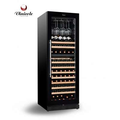 Stainless Steel Door Main Door Handle Compressor Wine Fridge For Sale With Humidity Control