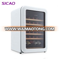 electric retro small freezer furniture cellar rack mini cooler antique cabinet corner fridge spy red wine barrel refrigerator