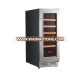 YC-60A 18 bottles 60L bulit-in fan cooling compressor wine cooler wine refrigerator